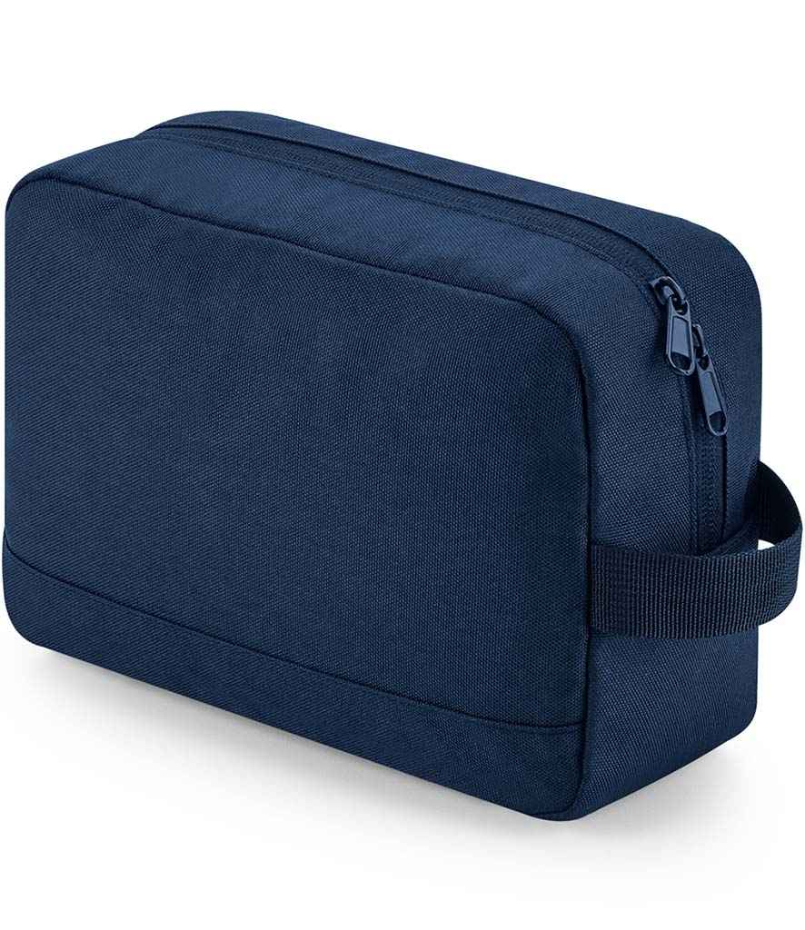 Wash Bag with embroidered logo.