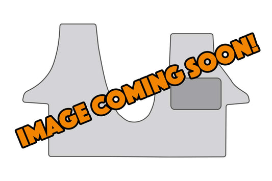 T6 & T5 California 1+1 Seat Cab Mat in Heavy Duty Tread Plate Rubber.