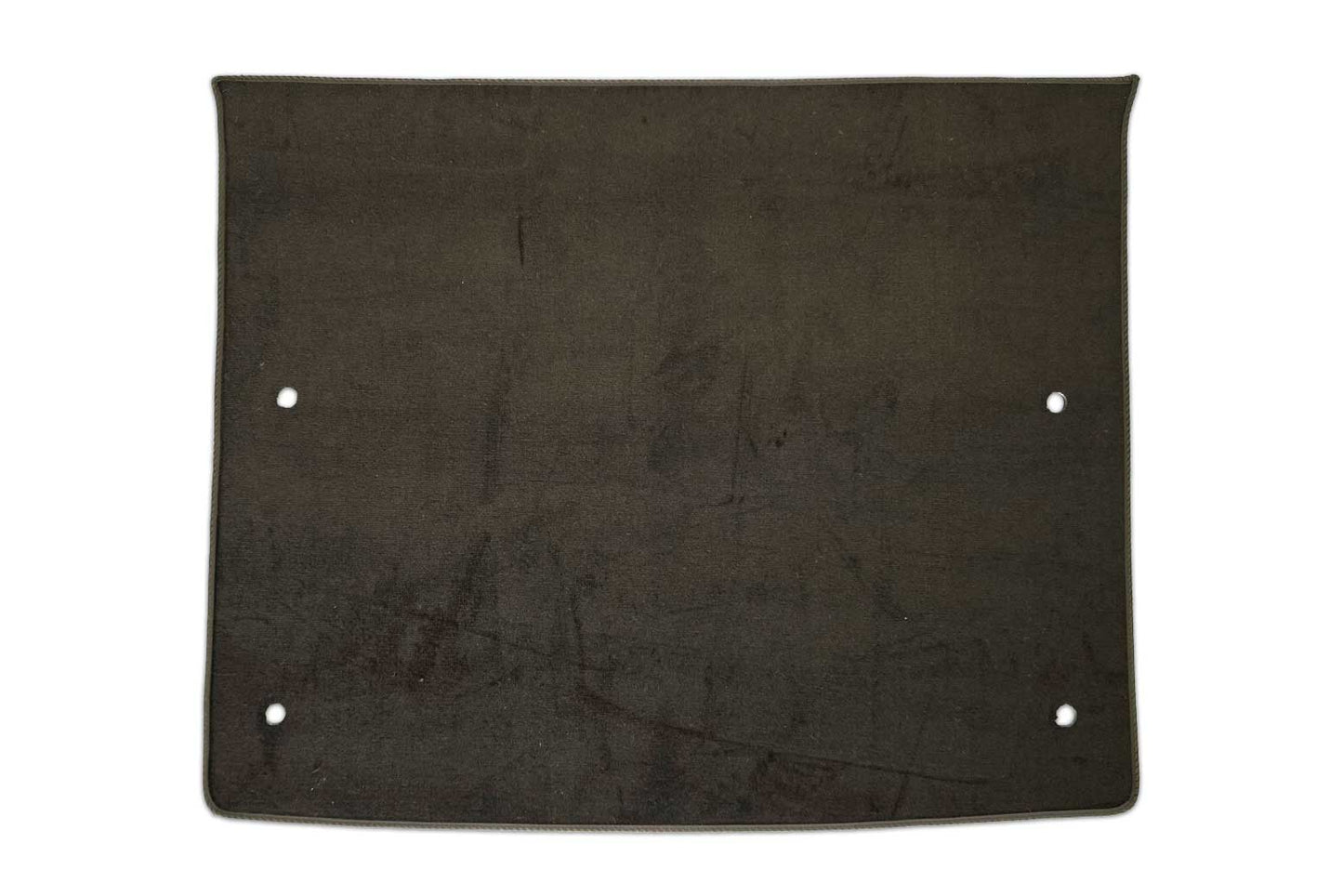 VW ID Buzz boot area mat shown in black automotive capret