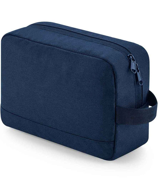 Wash Bag with embroidered logo.
