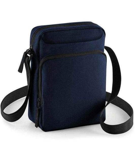Across the body bag with embroidered logo.