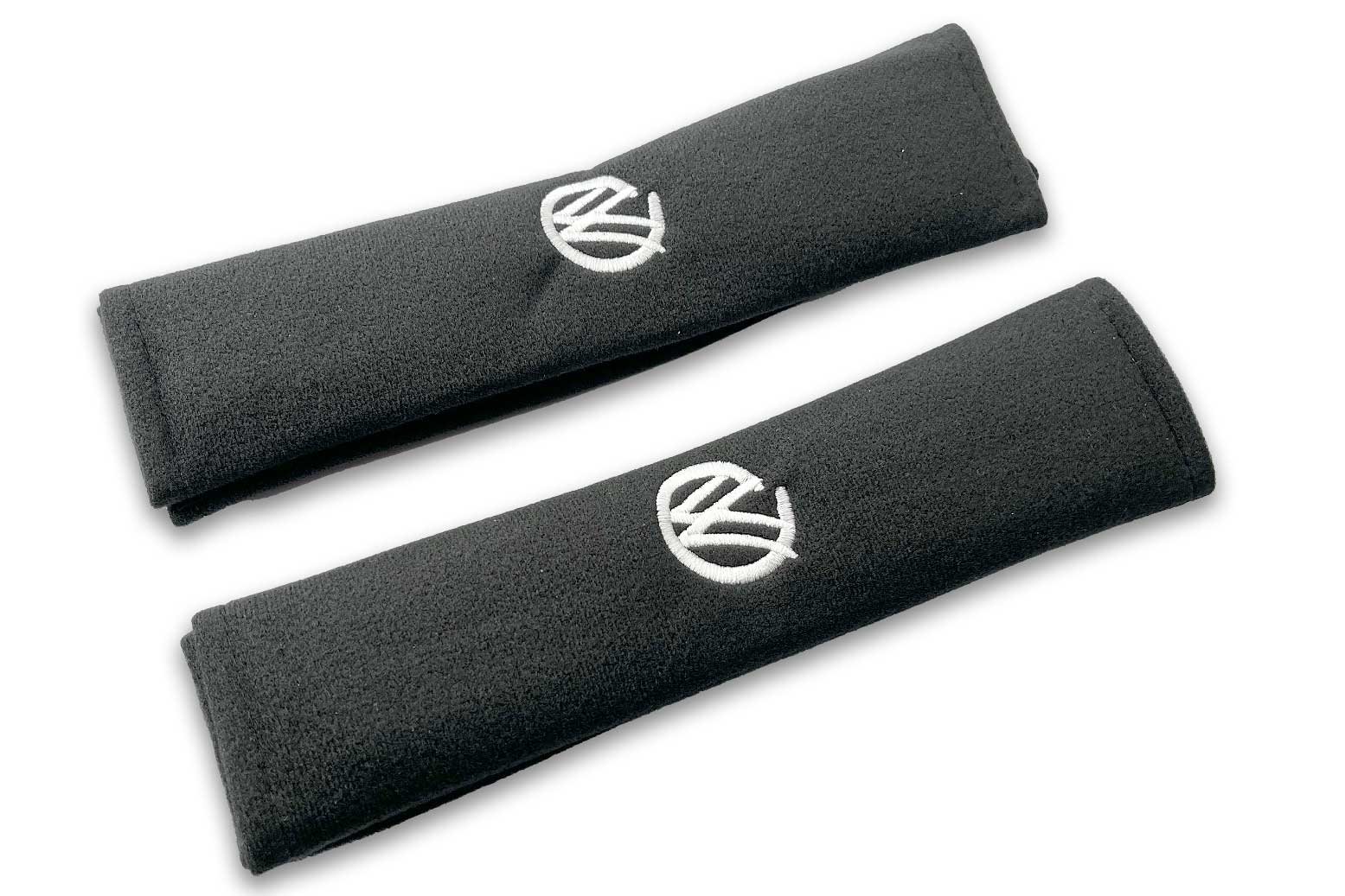 VW logo - Embroidered Padded Seat Belt Covers – Rugs for Bugs