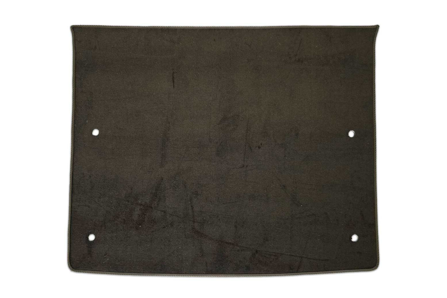 VW ID Buzz boot area mat shown in black automotive capret