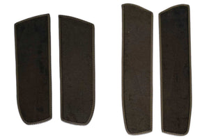 VW ID Buzz Side Step mat set shown in black automotive carpet