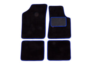 Golf mark 2 over mat set shown in black standard automotive carpet