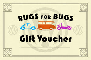 rugs for bugs gift voucher