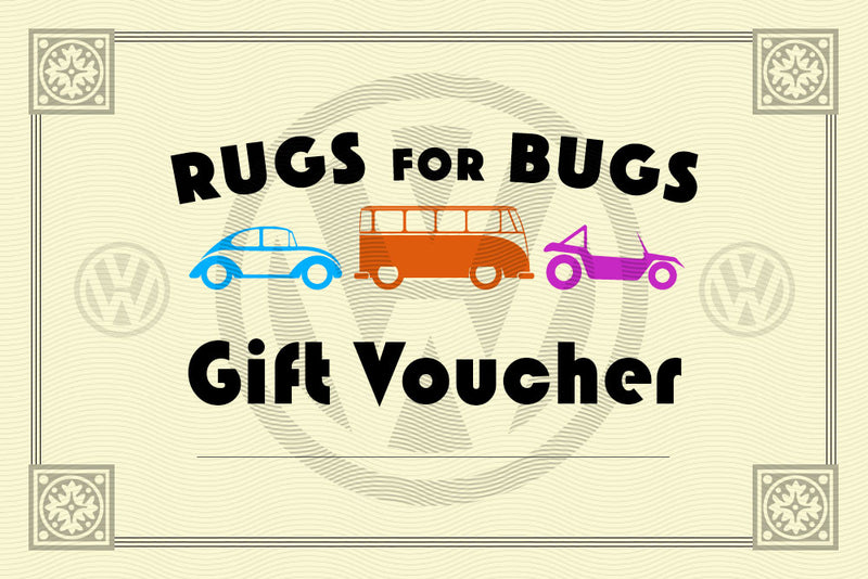 rugs for bugs gift voucher
