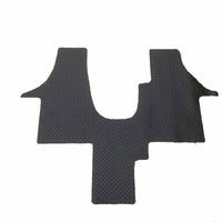 T5 California Cab Mat in heavy duty treadplate rubber