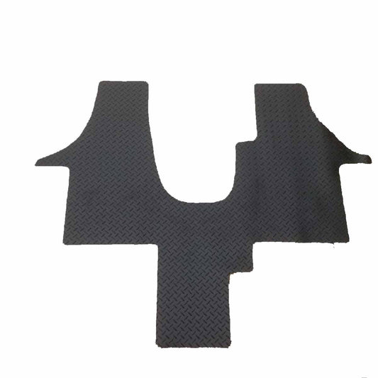 T5 California Cab Mat in heavy duty treadplate rubber