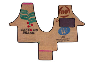 T6 1 plus 1 cab mat shown in coffee sack material