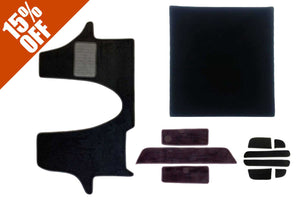 T6.1 Mat Set for 2+1 Kiravan Swivel Seat Cab